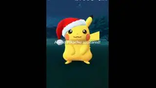 Pokemon Go: Caught A Christmas Pikachu & Raichu