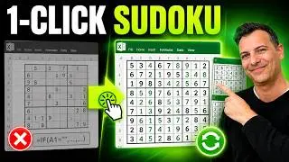 Excel Sudoku Generator That Makes Puzzles With One Click