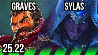 GRAVES vs SYLAS (JGL) | 26/0/3, Legendary | EUW Diamond | 25.22
