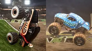 ФРИТАЙСКИЙ фристайл на ВСЕХ грузовиках Monster Mutt!