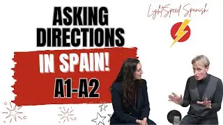 I'm LOST in SPAIN? What do I say? LightSpeed Spanish #learnspanish #spain  #funspanish