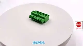 Pluggable terminal block 3.5mm 3.81mm