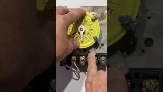 How to Set and Adjust a Water Heater Timer in 60 Seconds  #shorts