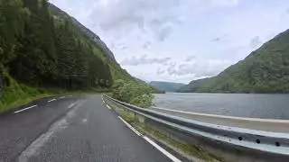 Before Latefossen on Road 13