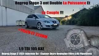 Je Reprogramme ma Voiture, On Double la Puissance et le Couple!! 1.9TDI 105 BXE GVperf Skillaturbos