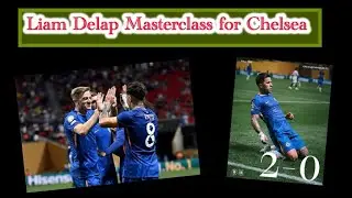 Liam Delap Masterclass For Chelsea | Assist on Debut