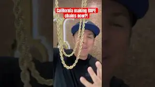End of the PERU made ROPE chain?! 🤯 #linxresale #gold #goldjewelry #goldchain #ropechain
