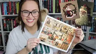 Flosstube #4: Christmas Stitching & starting Halloween at Hawk Run Hollow