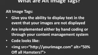 Email Marketing Tip: Alt Image Tags Increase Conversion