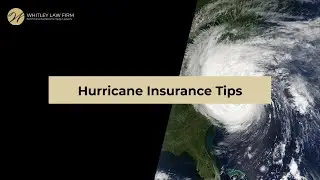 Hurricane Insurance Tips
