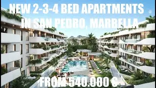 Salvia, 2-4 bed, new apartments in San Pedro, Marbella
