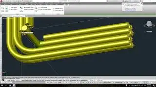 AutoCAD MEP - Parallel Sets of Electrical Conduit Tips & Tricks 2