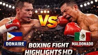 Nonito Donaire vs Luis Maldonado 💥 Brutal TKO | Boxing Fight Highlights HD