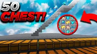 The BEST SKYBRIDGE in HCF history... *50 CHEST OF LOOT* | Minecraft HCF