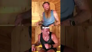 Жарко как яйца с Чаддом Райтом 🔥 #сауна #подкаст #морскойкотик