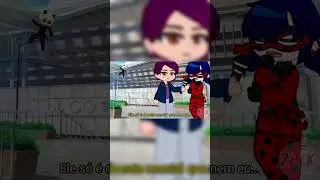SAI DA&Iacute; CAT NOIR!!😡✨#gacha #gachamlb#miraculous#mlb#viral #memes #miraculousladybug #gachacommunity