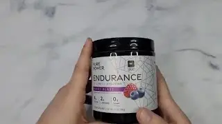 Dr  Mercola Pure Power Endurance Powder, Berry Blast Flavor, No Sugar L-Arginine Powder Review