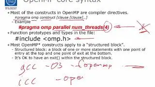 OpenMP introduction  fundamentals