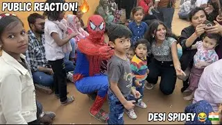 Spider-Man in Public | Indian Public Reaction Vlog