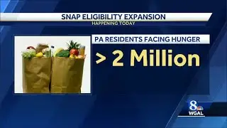 Pennsylvania expected to expand food assistance program - SNAP