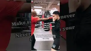How to control distance for boxing 🥊🔥 #boxing #boxingfootwork #boxingdrills #howtobox