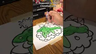 I made a new coloring sheet for the holidays #Art #procreate #stickerart #smallbiz #stickers ￼