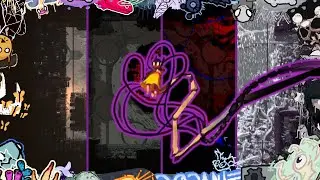 Five Pebbles (THE REGION) rooms though the timeline - Rain World: Downpour