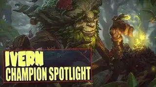 IVERN FIRST LOOK CHAMPION SPOTLIGHT Guide - League of Legends (new champion)