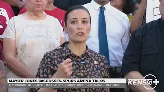 FULL PRESSER: San Antonio mayor continues push for independent economic study on new Spurs arena