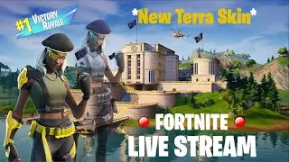 🔴FORTNITE CHAPTER 2 SEASON 2 LIVE🔴 *NEW TERRA SKIN* NEW BATTLE PASS