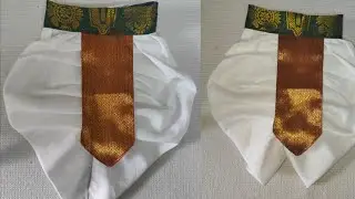 Krishna dhoti pant making tutorial/easy and simple way || Lord Krishna Dress Making