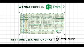 Wanna Excel in Excel?