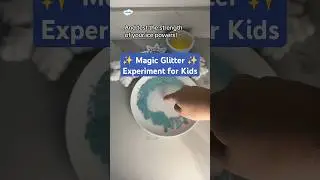 Magical Winter Germs Science Experiment ❄️  Eco Glitter Fun for Kids ✨ Twinkl