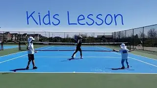 ☆캐나다 토론토 테니스 레슨☆Kids Tennis Lesson☆너무 이쁜 형제 첫시간☆참 잘했어요☆