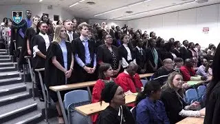 Aspiring social workers take their oaths
