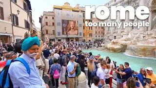 Navigating Rome's September Crowds | Our First Day in Italy