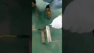 Hand held weilding machine