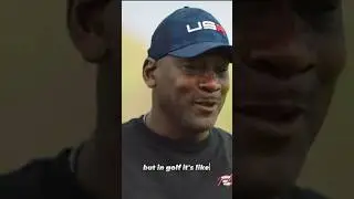 How did Michael Jordan balance playing basketball and golf?🏀🥎#shorts #michaeljordan #trending