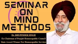 WEBINAR ON MIND METHODS BY DR. BHUPINDER SINGH