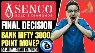 SENCO GOLD IPO - Final decision? | Bank Nifty 3000 point move? | Nifty analysis |