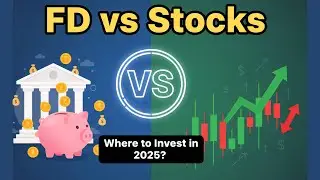 FD vs Stocks: Best Investment in 2025? | Fixed Deposit vs Stock Market Explained in Hindi