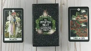 The Intuitive Night Goddess Tarot Cards | Flip Through, Walkthrough | Tarot Deck and Guidebook