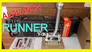 Alavanca de c&acirc;mbio runner parts duplo A 30 e  40cm para fuscas e derivados| Unboxing Alavanca runner