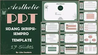 PPT Sidang Skripsi & Tutorial #8 #pptaesthetic #pptfreedownload #pptskripsi #pptseminarproposal