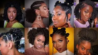 Natural Hairstyles For Black Women DIY 2022 - 40 + Simple & Trendy DIY Hairstyles For Black Women