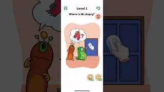 Where is Mr. Angry? 🅰 🅱 Alphabet DOP: Delete Puzzle - Gameplay Walkthrough |Part 1|
