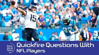 Quickfire Questions with Tahir Whitehead, Mario Addison and more! | Trans World Sport