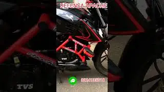 apache200 defensa, WhatsApp 3024135318 #auteco #defensas #apache200 #apache180 #motos #biker #stunt