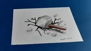 C&oacute;mo dibujar el martillo de Thor en 3D | HD