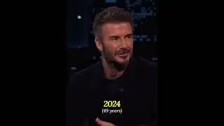David Beckham Evolution 1986 2024   champagneyaya 1080p, h264